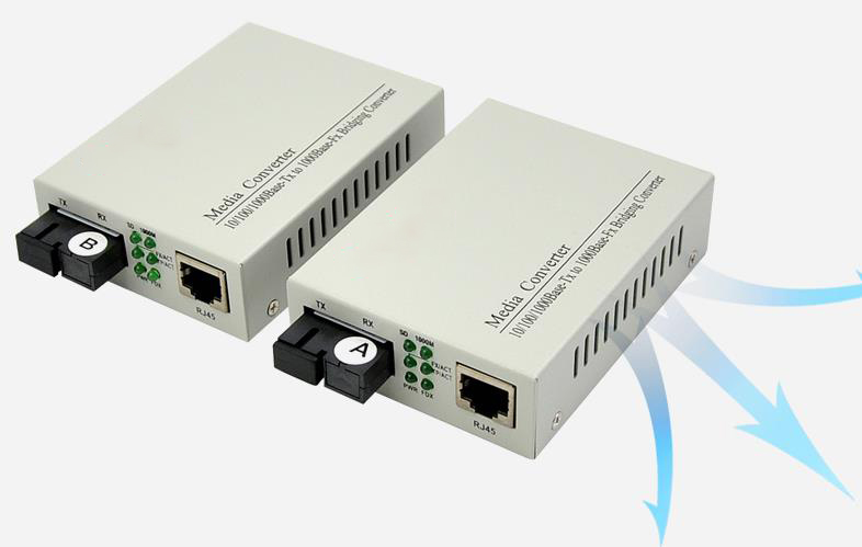 單纖光纖收發(fā)器a與b怎么放？