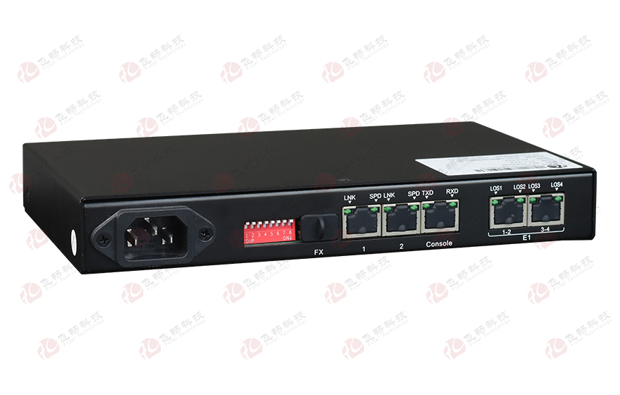 飛暢科技-4E1  Over  IP  電路仿真網(wǎng)關