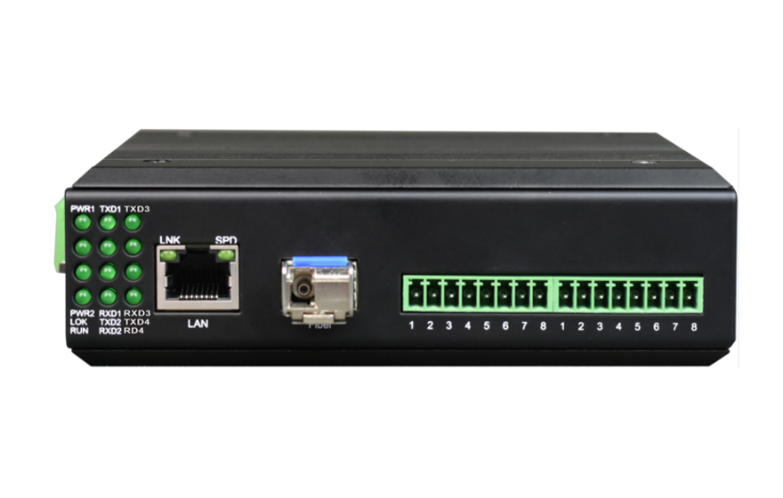 飛暢科技-工業(yè)軌式1-8路DI/DO/AI/AO開(kāi)關(guān)量模擬量