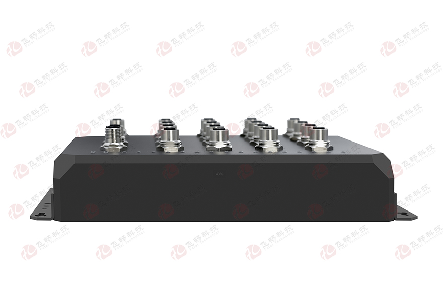 飛暢科技-M12接口 8路串口+2路CAN 服務(wù)器 (帶WEB與SNMP網(wǎng)管，MQTT)