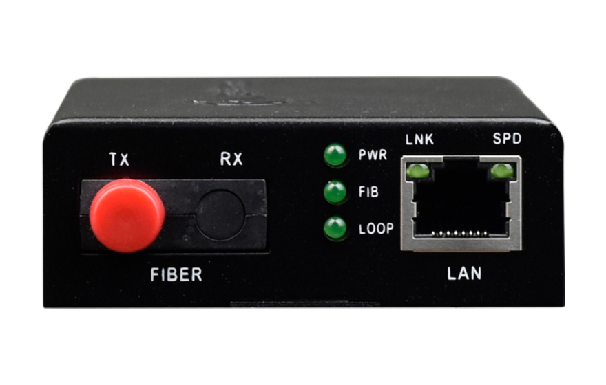 飛暢科技-SNMP+WEB 管理型1路千電轉1路千光(F