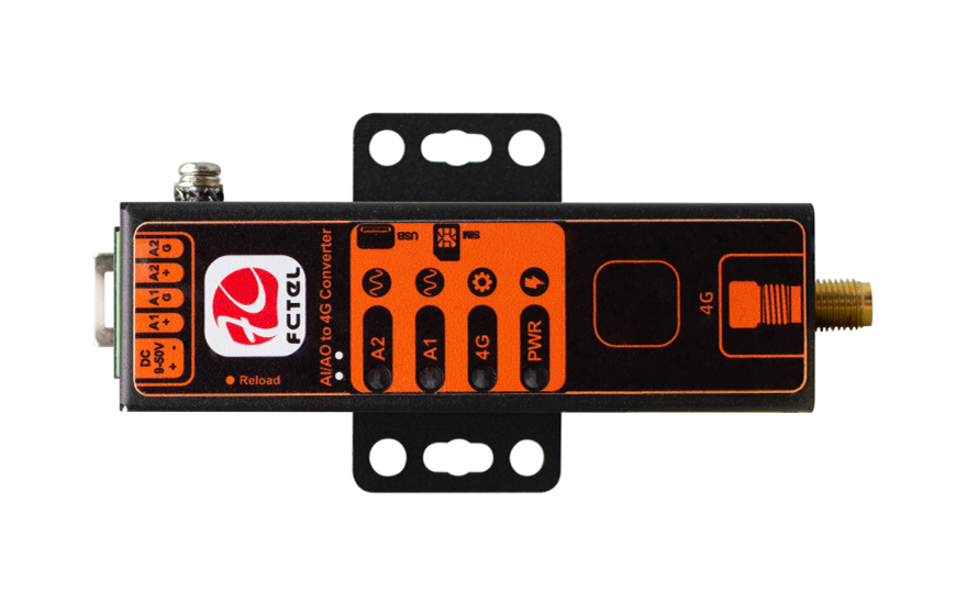 飛暢科技-2路AI/AO/DI/DO 4G遠(yuǎn)程測(cè)控終端